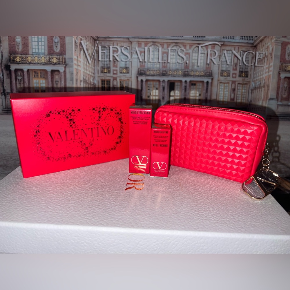 Valentino - Softcase and Lipstick Set